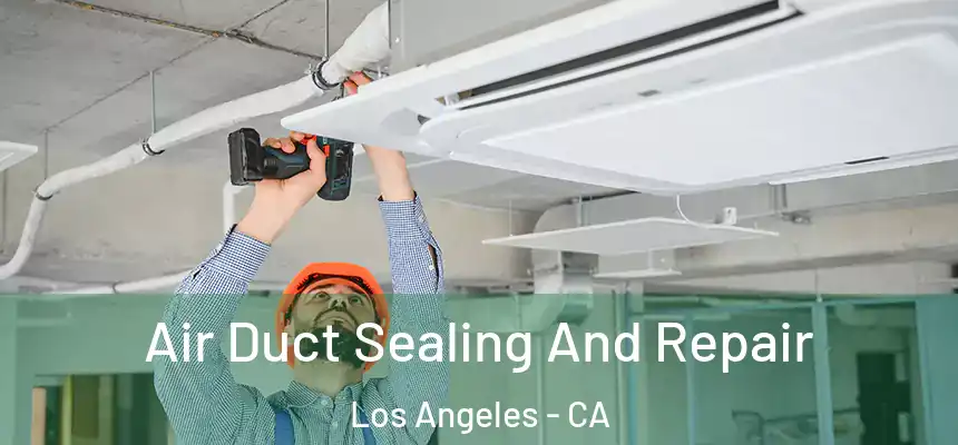 Air Duct Sealing And Repair Los Angeles - CA