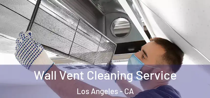 Wall Vent Cleaning Service Los Angeles - CA